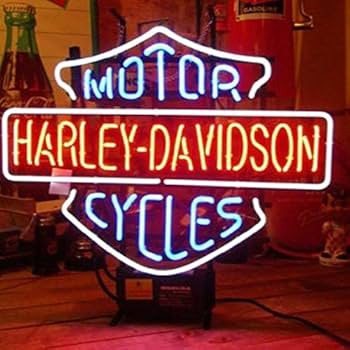 Amazon.co.jp: ネオンサイン HARLEY DAVIDSON ネオン管 ハーレー